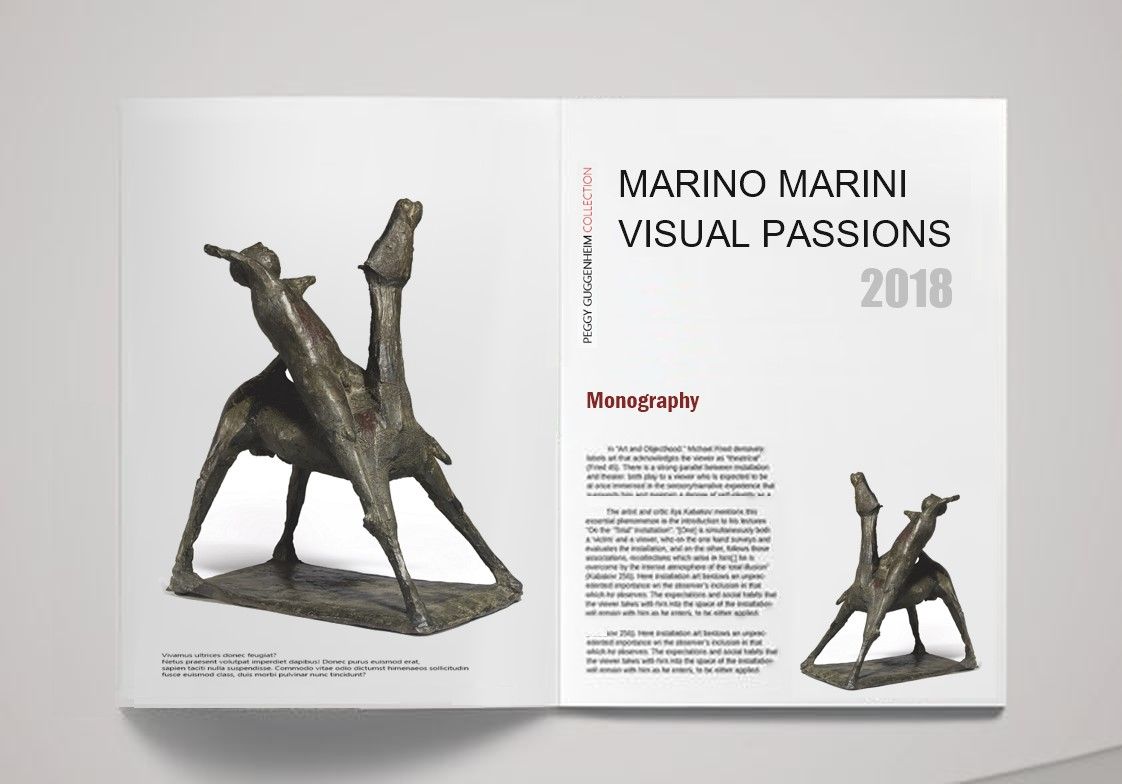 Template appartenente alla categoria Art design